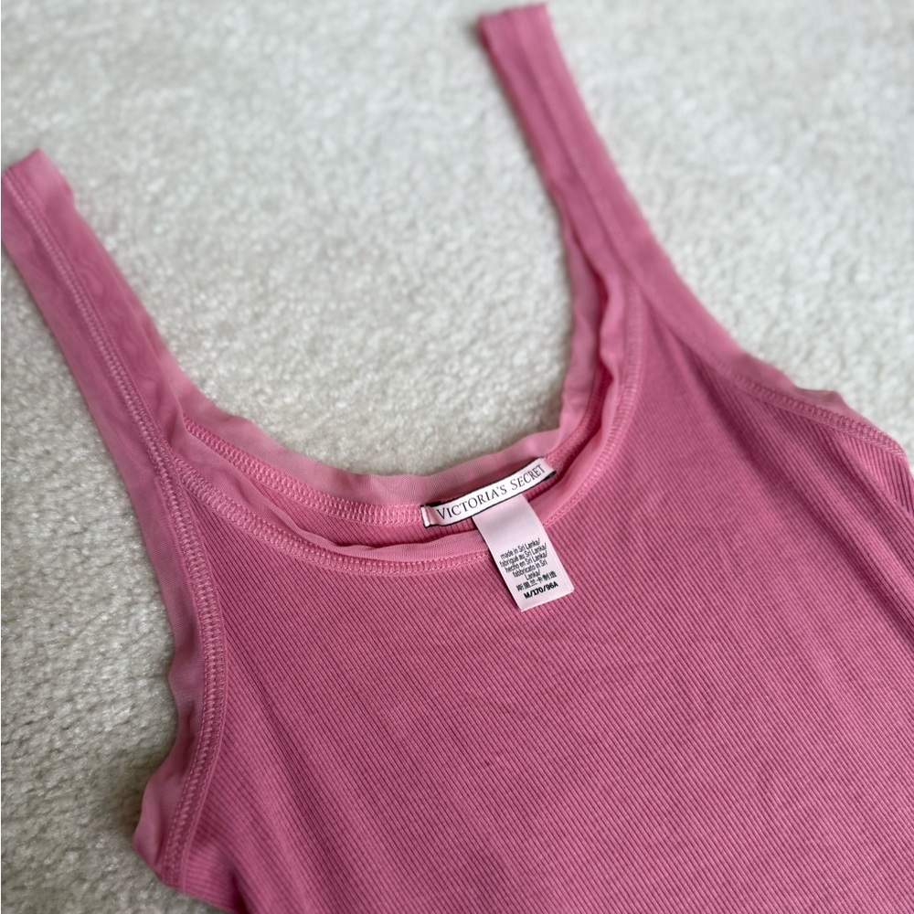 Victoria’s Secret Pink Pajama Slip Dress Nightgown size medium
